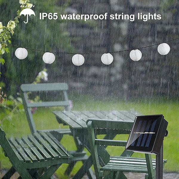 Solar lantern string lights waterproof