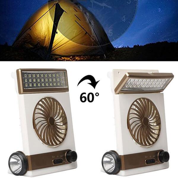 Solar Camping Fan 5