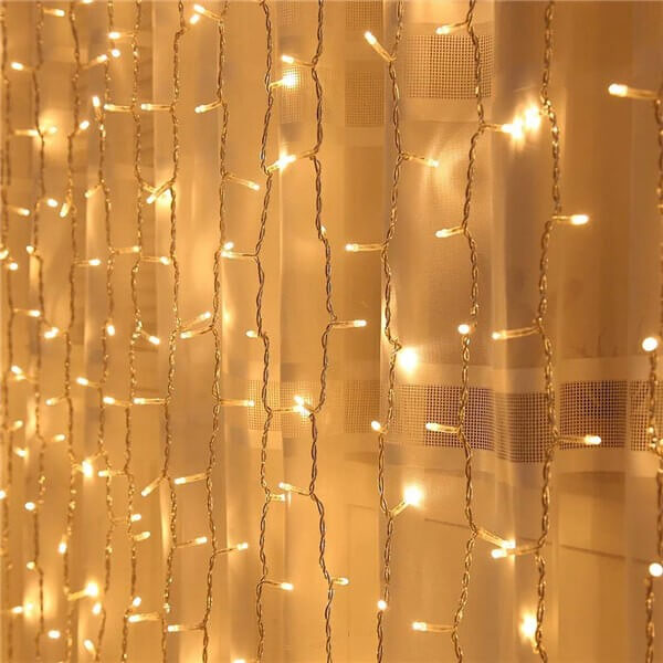 Solar curtain string lights 13
