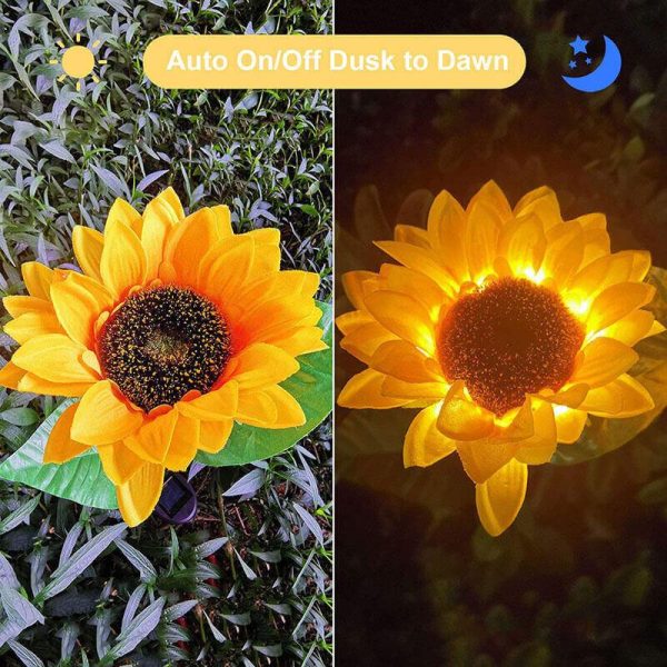 solar sunflower lights 8