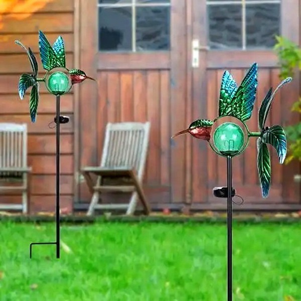 hummingbird solar lights 9