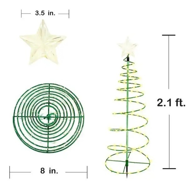 solar christmas tree 3