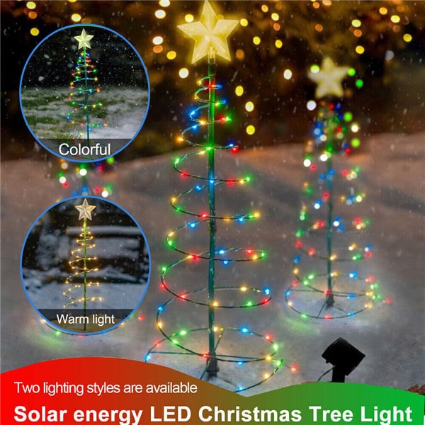 solar christmas tree 9