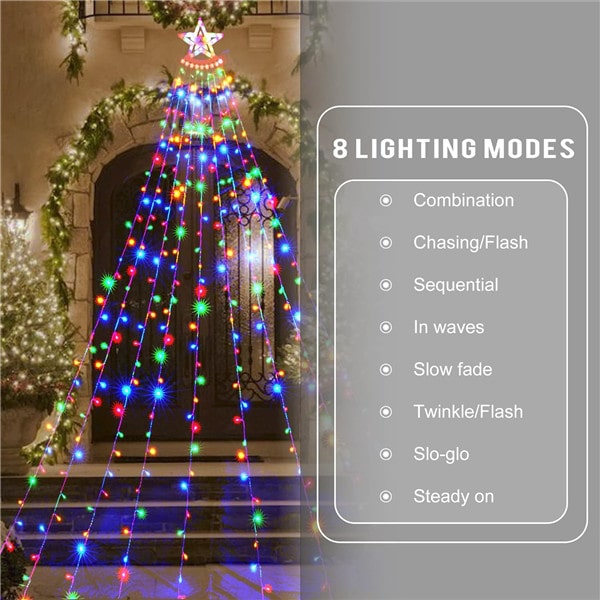 solar christmas tree lights 3