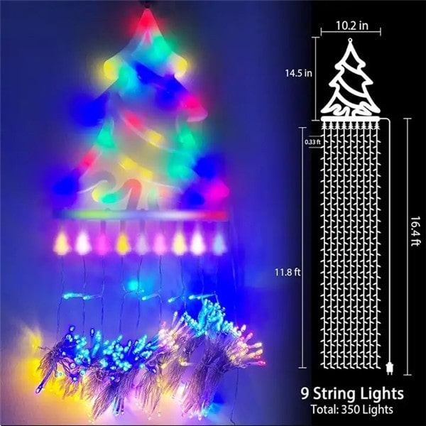 solar christmas tree lights 4