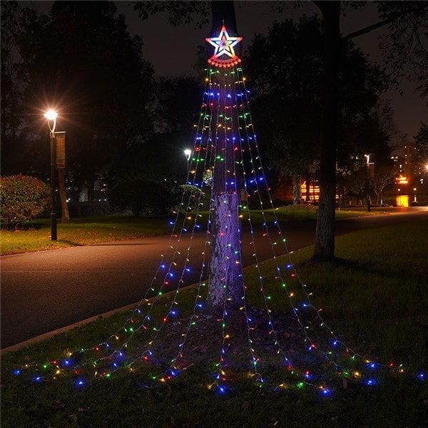 solar christmas tree lights 8